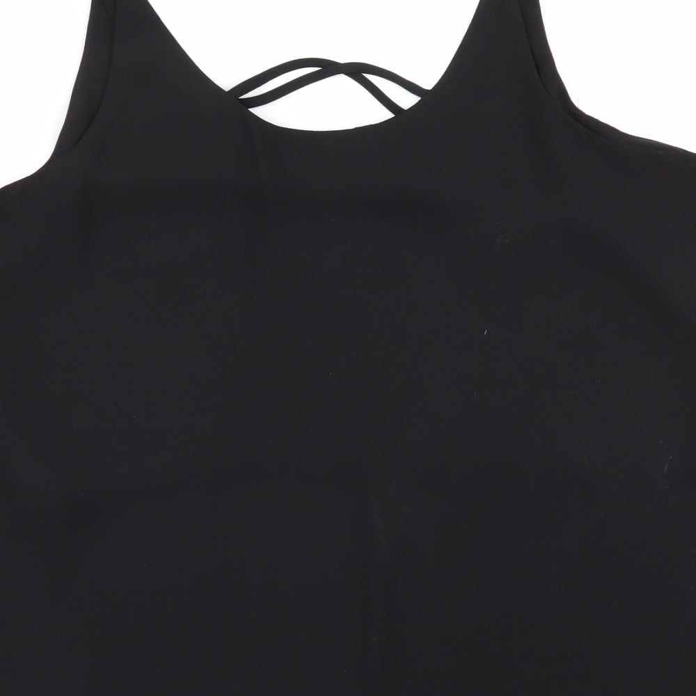 Womens UK Size 16 Select Black Basic Blouse