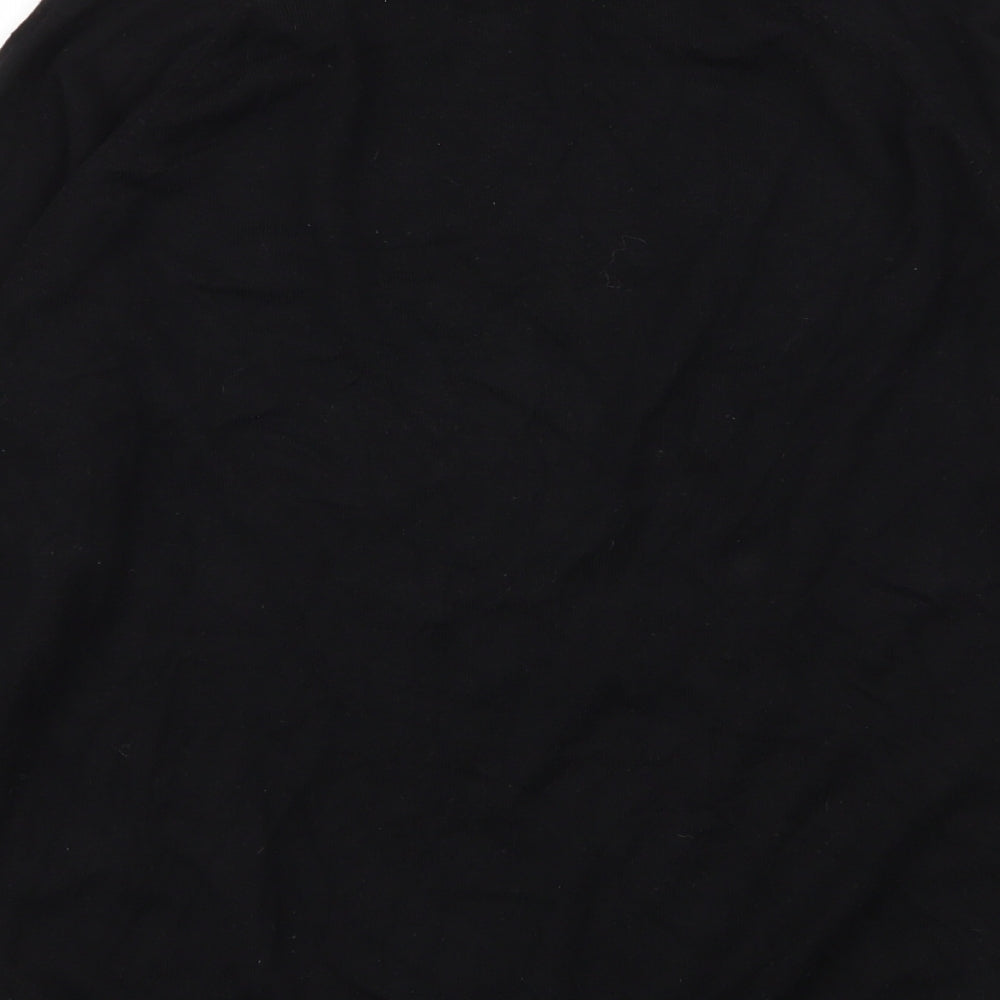 Womens UK Size 12 F&F Black Pullover Jumper