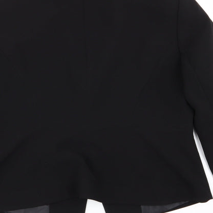 by very Womens Black   Jacket Blazer Size 14