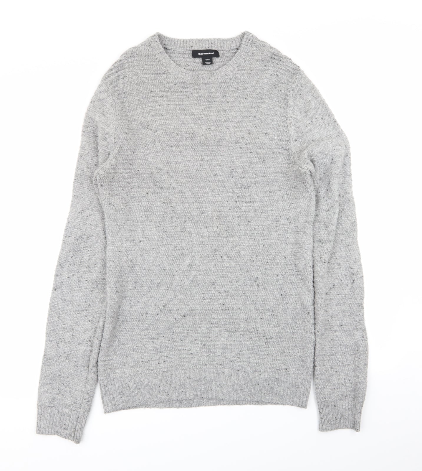 Cedar Wood State Mens Grey   Pullover Jumper Size S