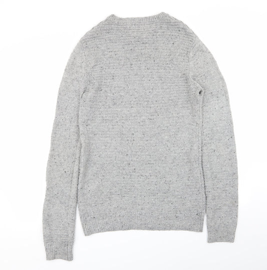 Cedar Wood State Mens Grey   Pullover Jumper Size S