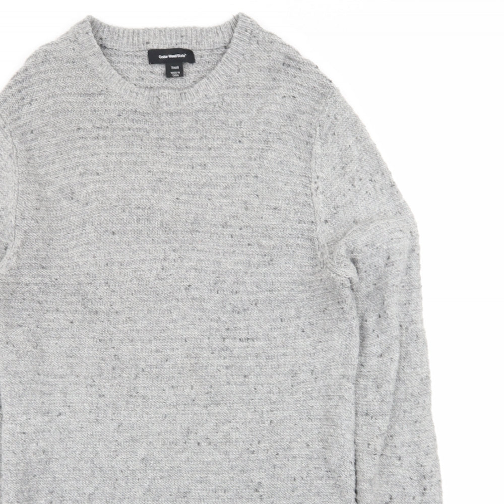 Cedar Wood State Mens Grey   Pullover Jumper Size S