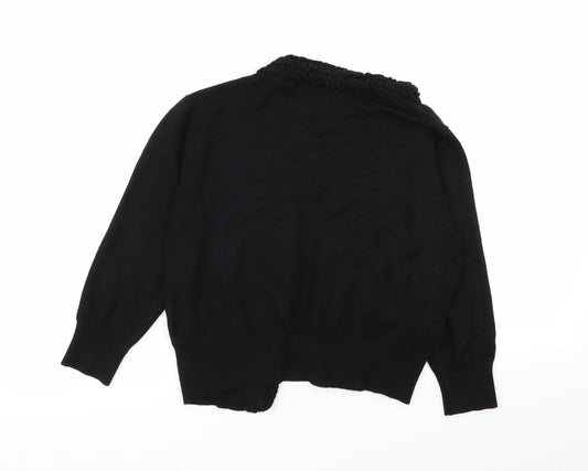 Just Elegance Womens Black   Cardigan Jumper Size M