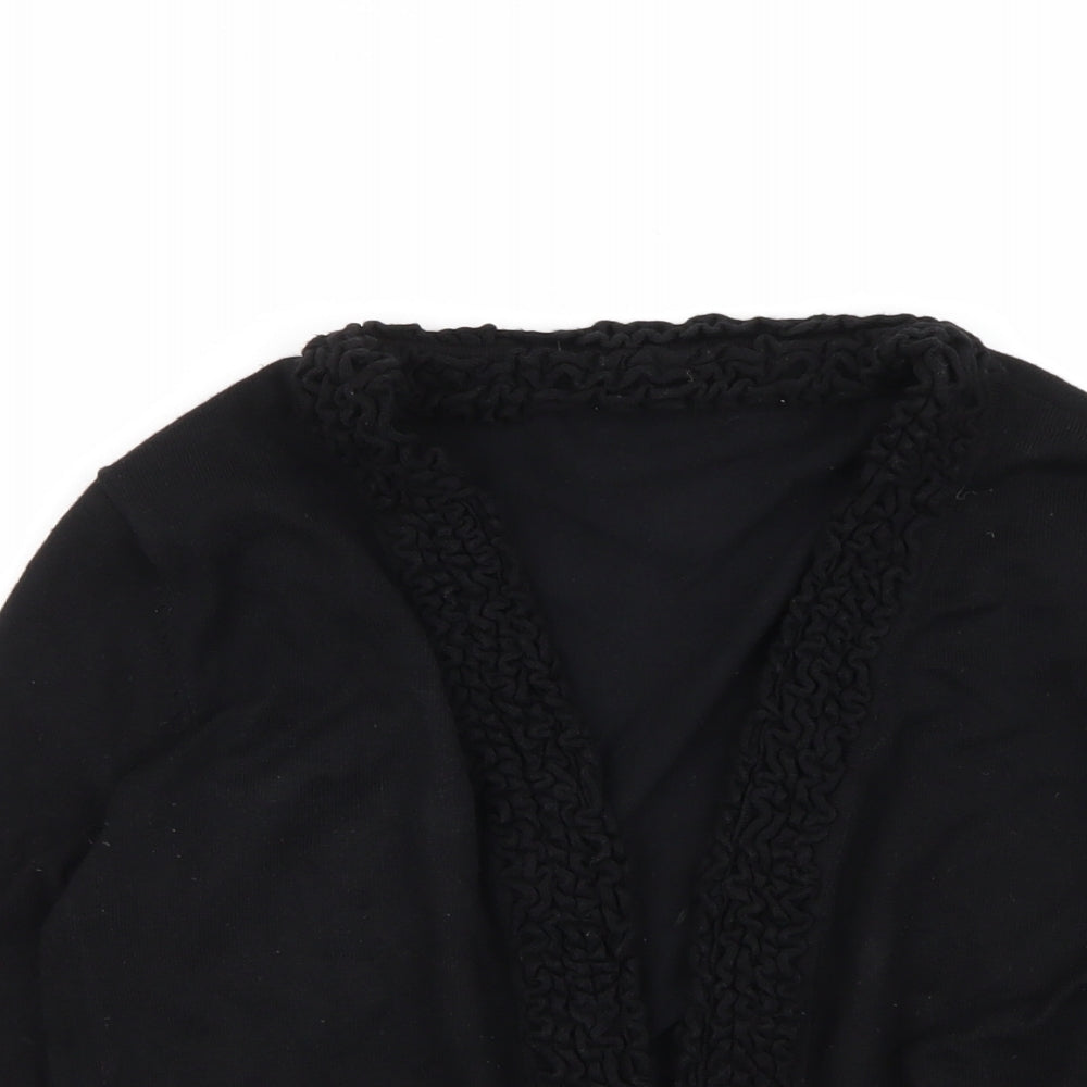 Just Elegance Womens Black   Cardigan Jumper Size M