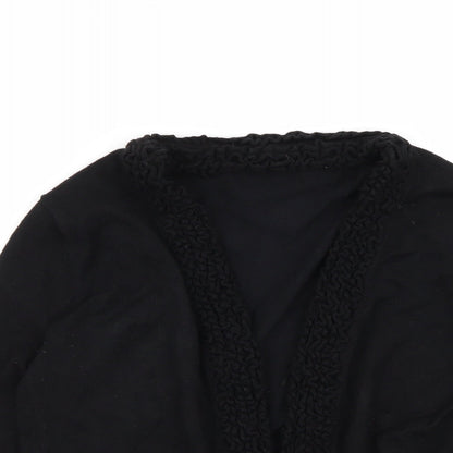 Just Elegance Womens Black   Cardigan Jumper Size M