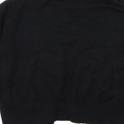 Just Elegance Womens Black   Cardigan Jumper Size M