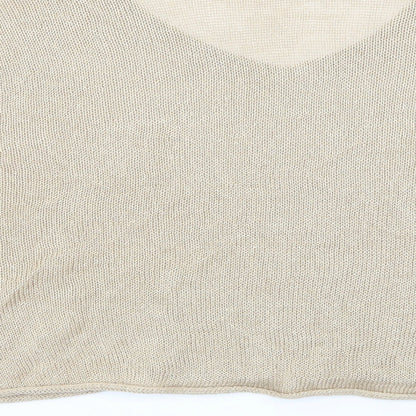 Womens UK Size M H&M Beige Pullover Jumper