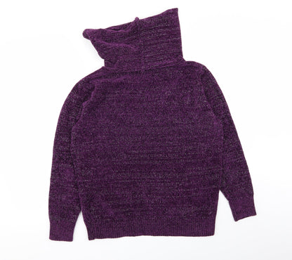 Womens UK Size L anna rose Purple Pullover Jumper
