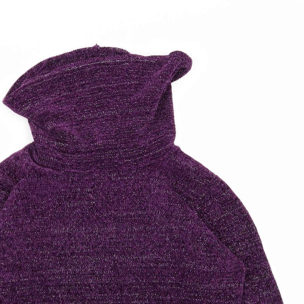 Womens UK Size L anna rose Purple Pullover Jumper