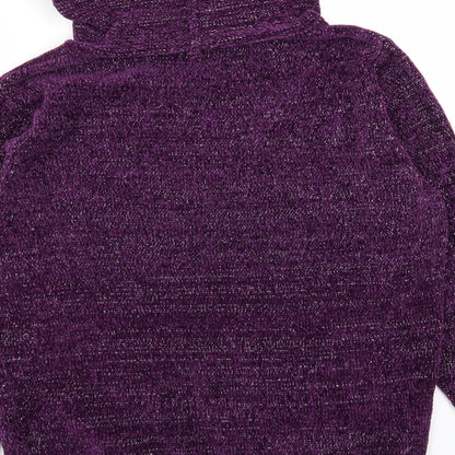 Womens UK Size L anna rose Purple Pullover Jumper
