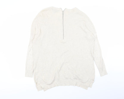 Primark Womens Beige   Pullover Jumper Size 10