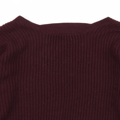Womens UK Size S New Look Purple Pullover Jumper