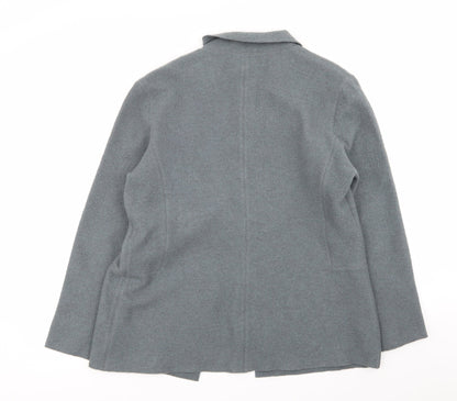 anne storey Womens Grey   Overcoat Coat Size 16