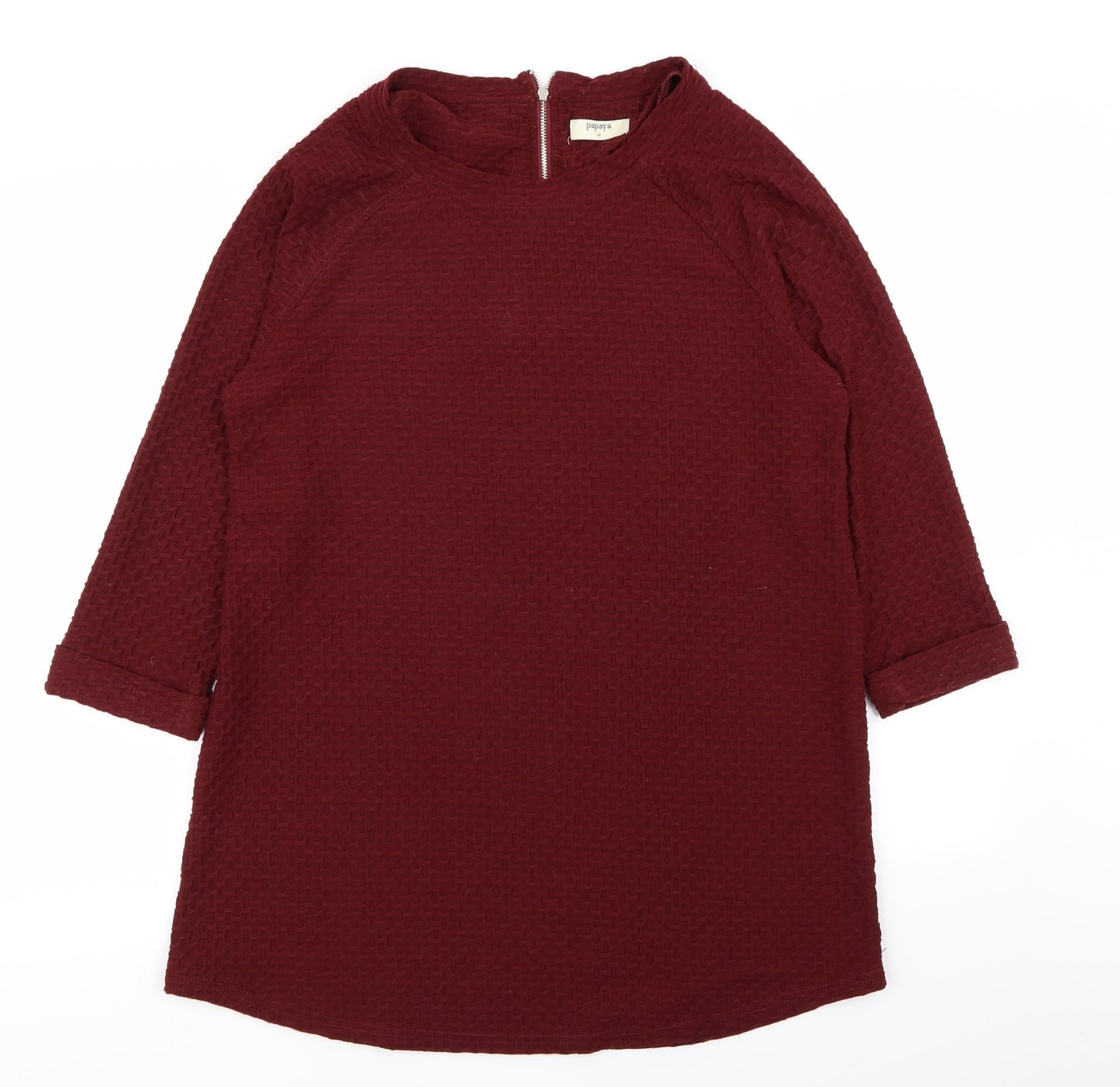 Papaya Womens Red   Fit & Flare  Size 14