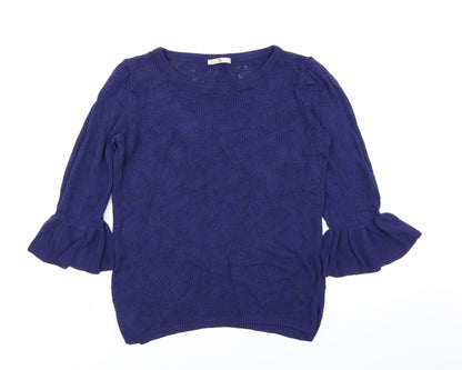 TU Womens Blue   Pullover Jumper Size 12