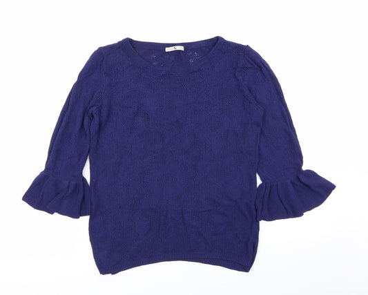 TU Womens Blue   Pullover Jumper Size 12
