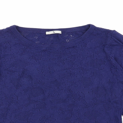 TU Womens Blue   Pullover Jumper Size 12