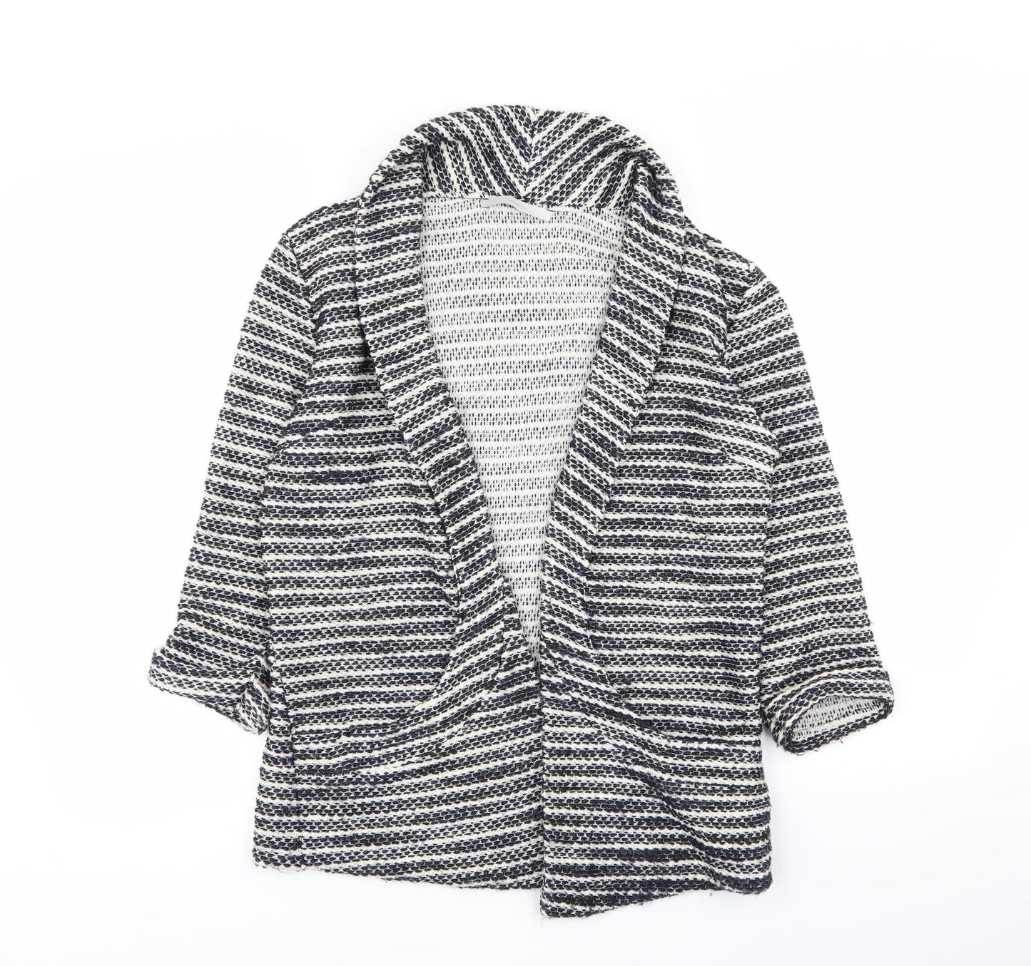 Asda George Womens Multicoloured Striped  Cardigan Jumper Size 8