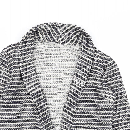 Asda George Womens Multicoloured Striped  Cardigan Jumper Size 8