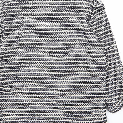 Asda George Womens Multicoloured Striped  Cardigan Jumper Size 8