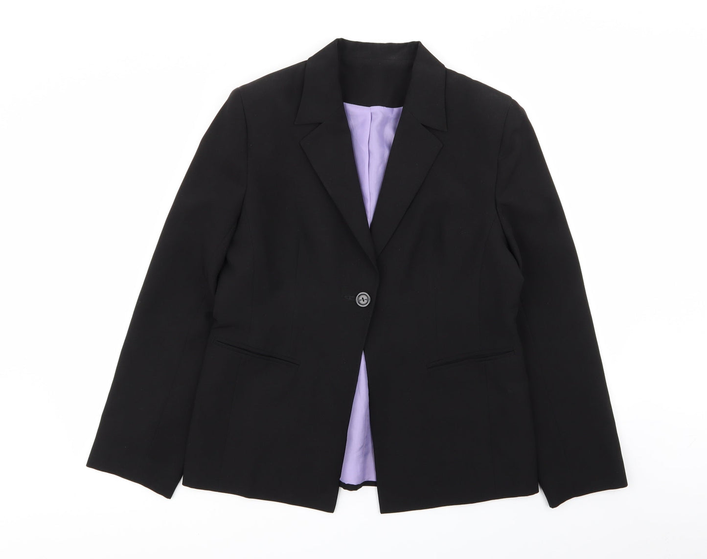 Womens UK Size 14 NL collection Regular Black Blazer