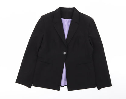 Womens UK Size 14 NL collection Regular Black Blazer