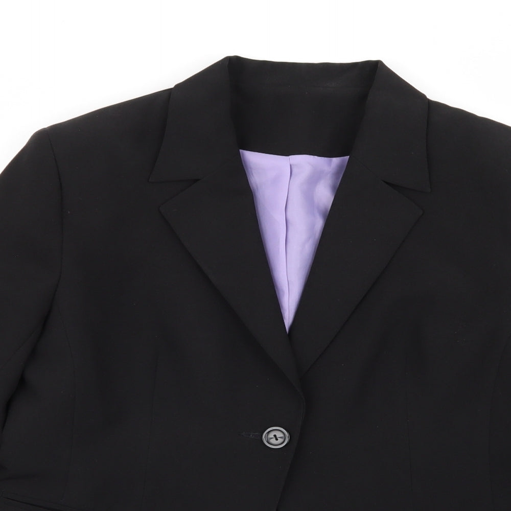 Womens UK Size 14 NL collection Regular Black Blazer