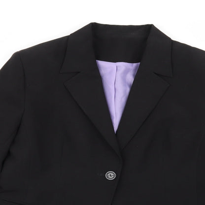 Womens UK Size 14 NL collection Regular Black Blazer