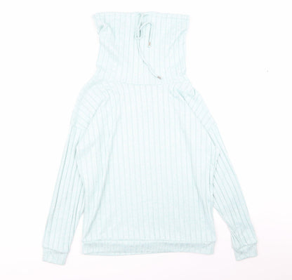 F&F Womens Blue   Pullover Jumper Size S  - lounge jumper