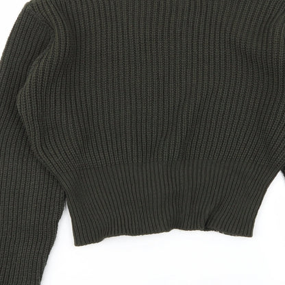 Womens UK Size 10 Select Green Pullover Jumper