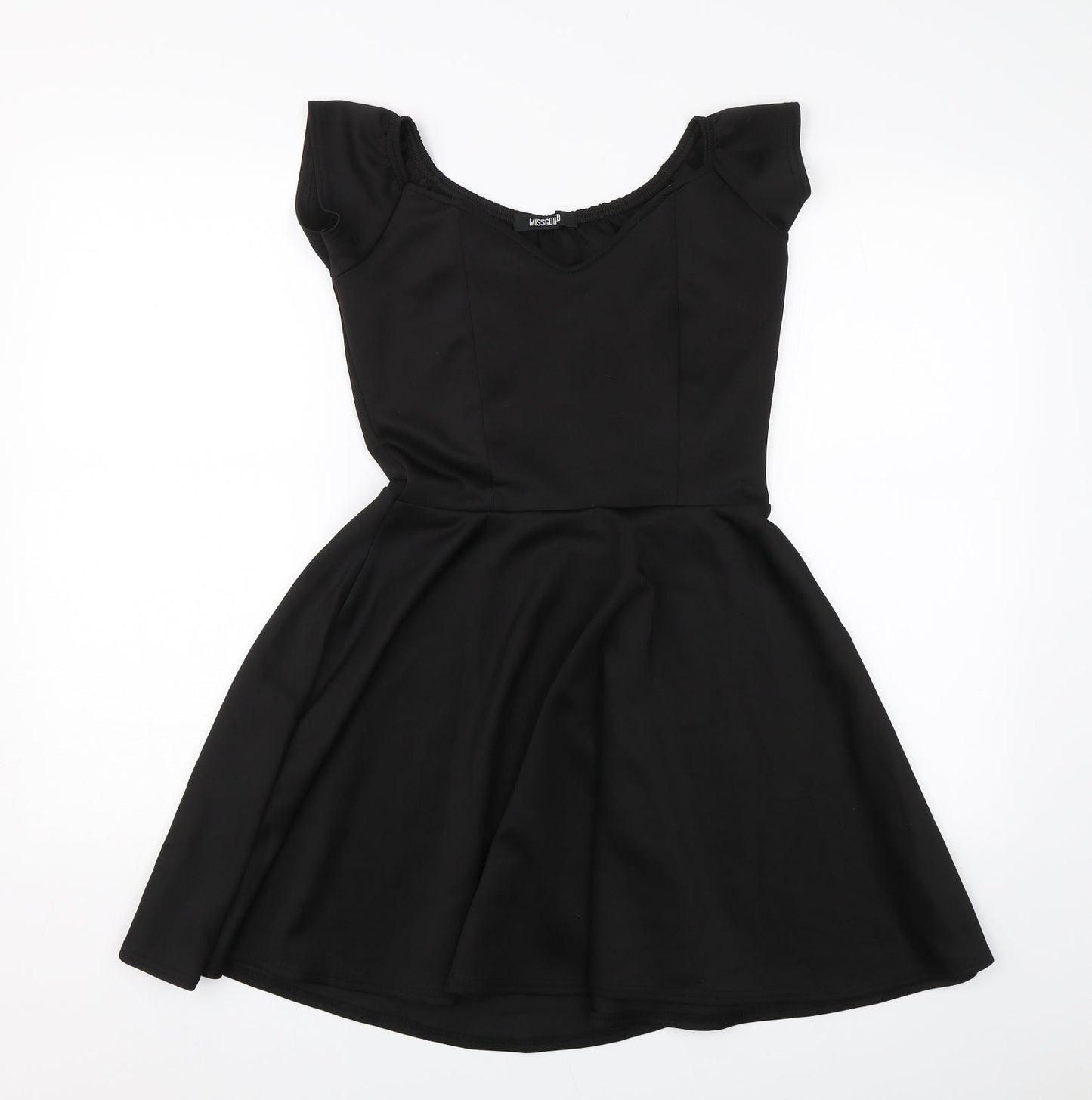 Missguided Womens Black   T-Shirt Dress  Size 10