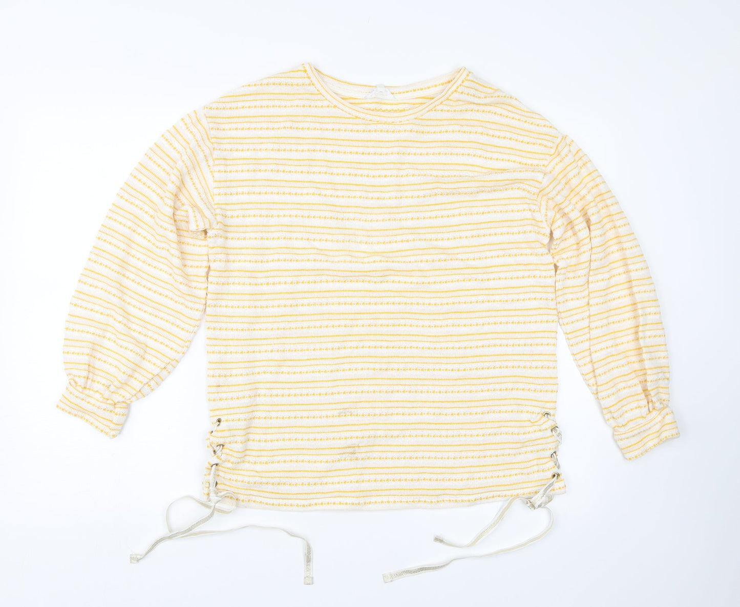 Womens UK Size 12 Matalan Yellow Pullover Jumper