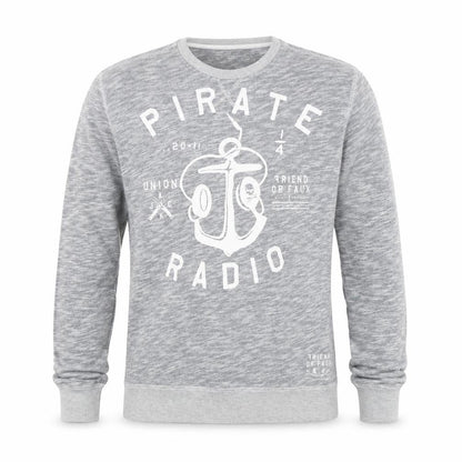 Friend or Faux Mens Grey   Pullover Sweatshirt Size S