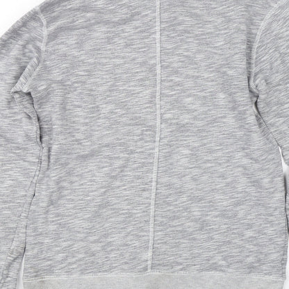 Friend or Faux Mens Grey   Pullover Sweatshirt Size S