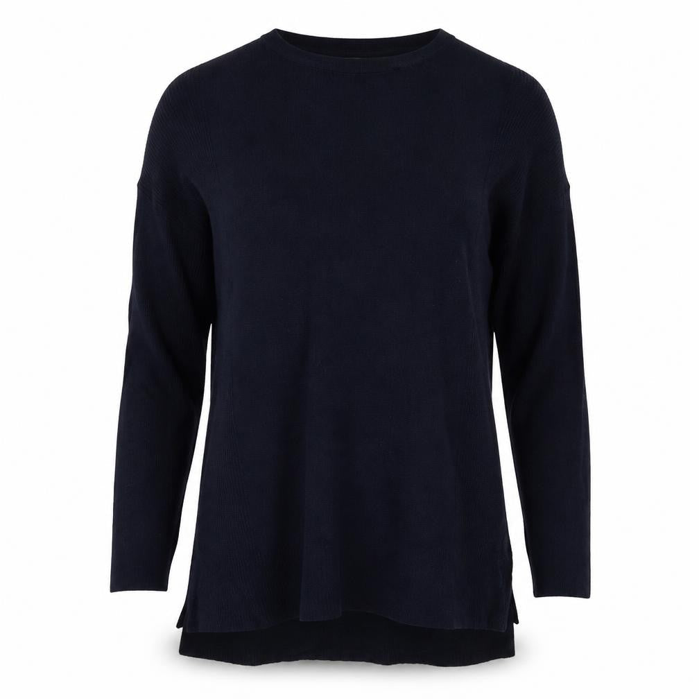 Womens UK Size M Papaya Blue Pullover Jumper