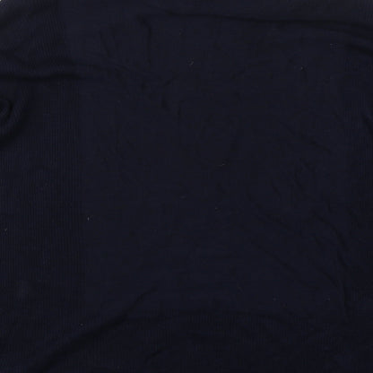 Womens UK Size M Papaya Blue Pullover Jumper