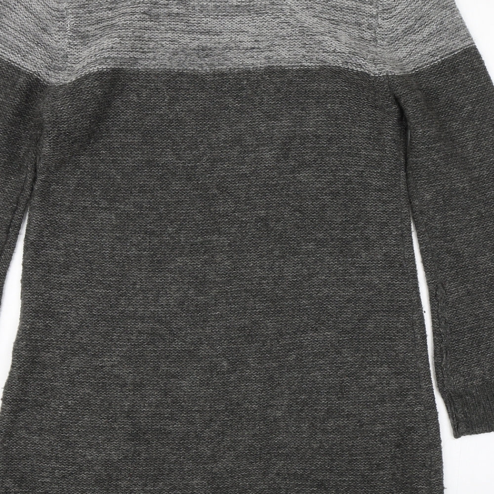 BHS Womens Grey  Knit Pullover Jumper Size 10