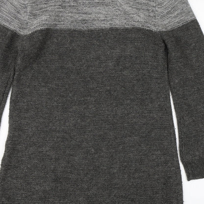 BHS Womens Grey  Knit Pullover Jumper Size 10