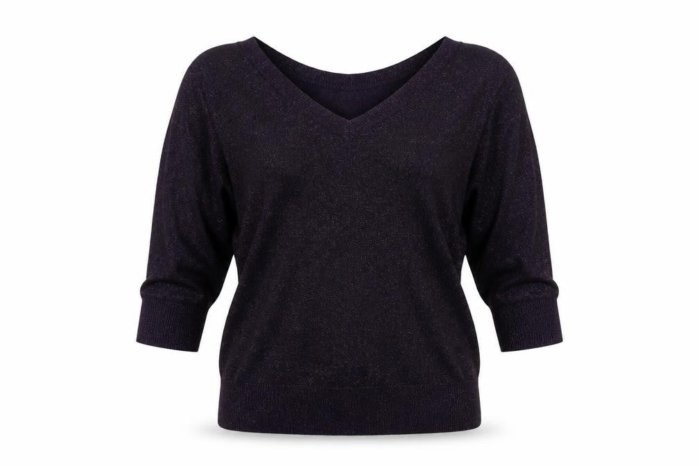 Womens UK Size 12 NEXT Purple Pullover Jumper