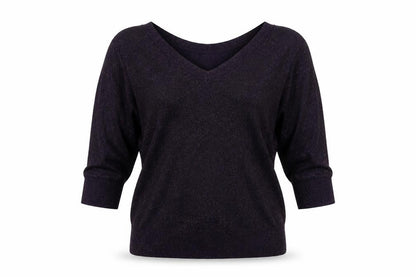 Womens UK Size 12 NEXT Purple Pullover Jumper