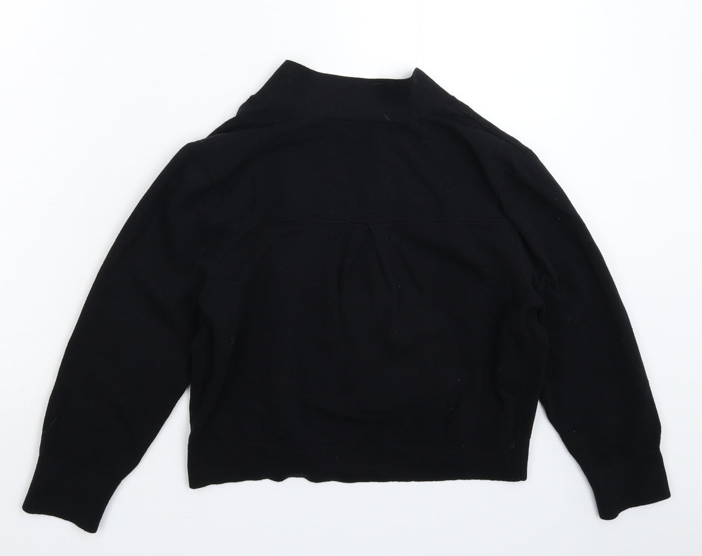 Womens UK Size M Wallis Black Cardigan Jumper