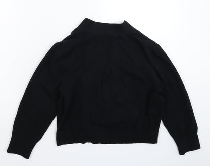 Womens UK Size M Wallis Black Cardigan Jumper