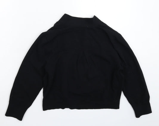 Womens UK Size M Wallis Black Cardigan Jumper