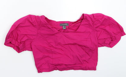 Primark Womens Purple   Cropped T-Shirt Size 12