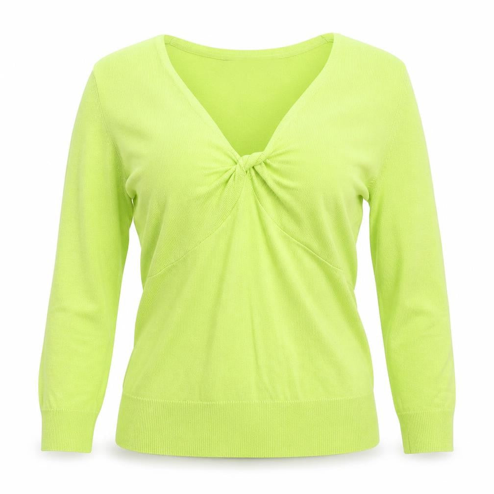 Womens UK Size 10 John Lewis Green Pullover Jumper