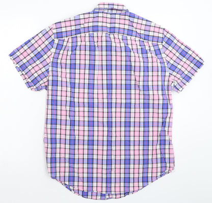Mens UK Size L Gap Multicoloured  Button-Up Short Sleeve Casual Shirt