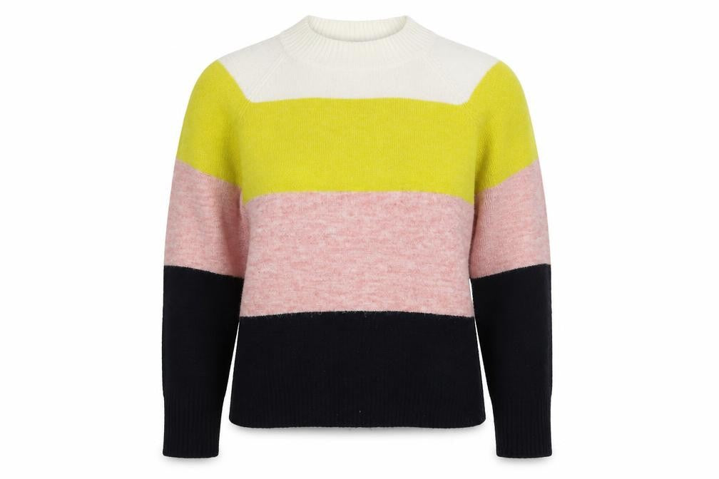 Womens UK Size 14 F&F Multicoloured Pullover Jumper