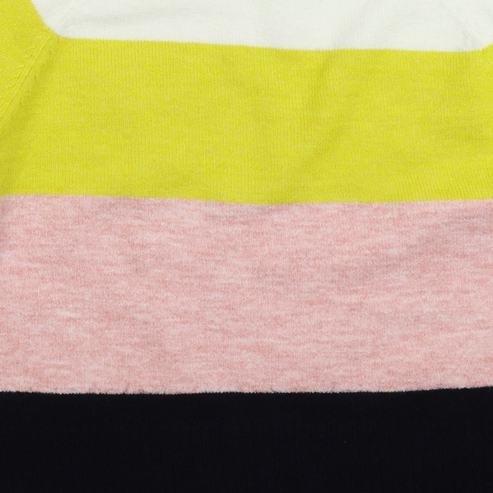 Womens UK Size 14 F&F Multicoloured Pullover Jumper