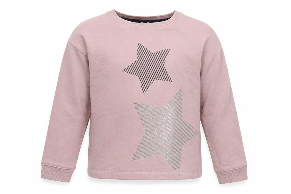 Tu Boys Grey Geometric  Pullover Sweatshirt Size 10 Years