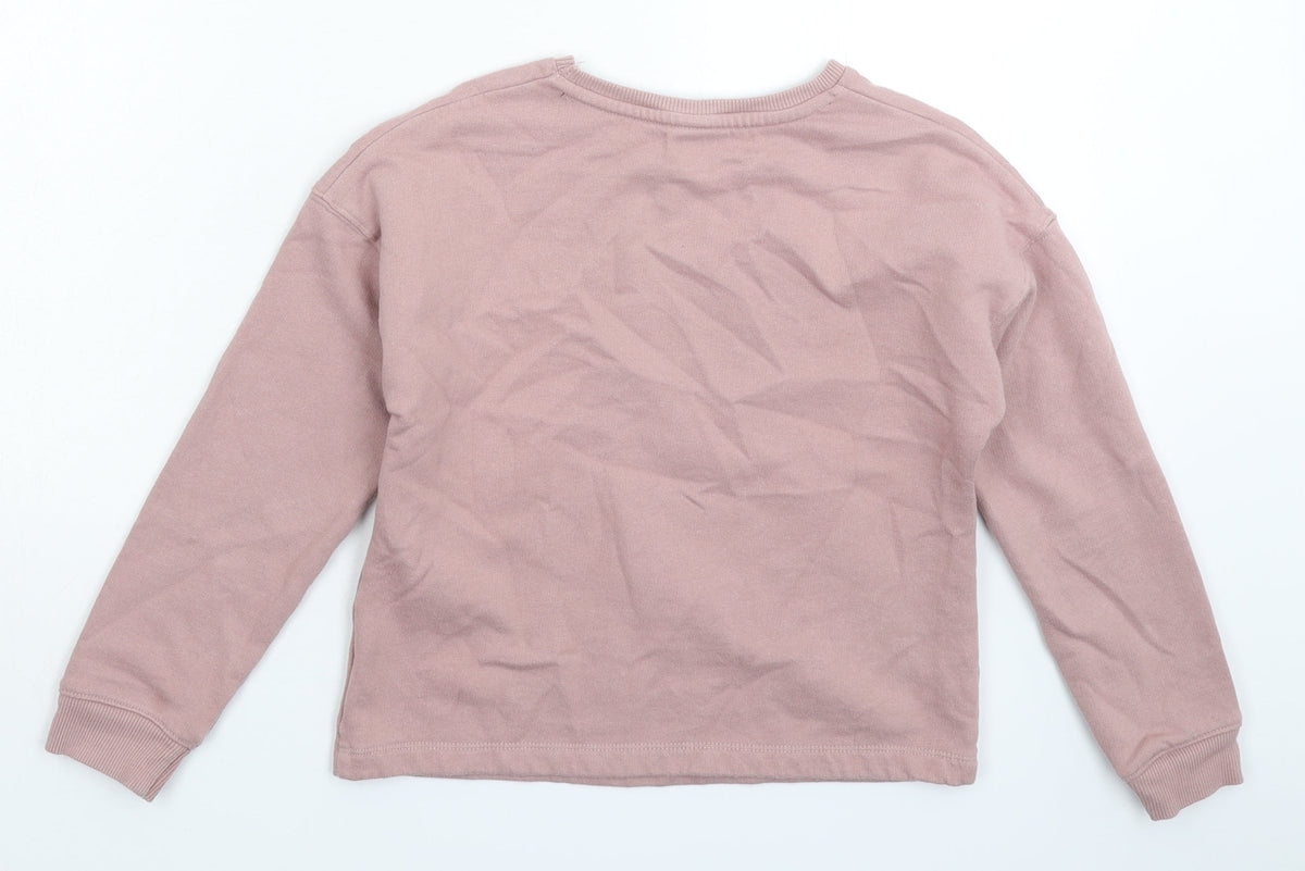 Tu Boys Grey Geometric  Pullover Sweatshirt Size 10 Years